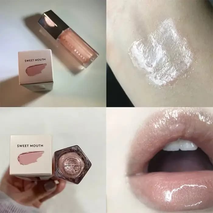 Palette de Fards Illuminateurs 3D Diamond Rose Veil de Fenty Beauty - Poudre Scintillante pour le Vi