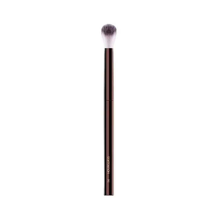 Hourglass-Pinceau de maquillage pour les yeux, poils en fibre douce et douce pour la peau, design à 