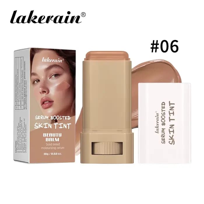 AnastasiaBalm Bâton de fond de teint boosté pour la peau, baume lisse et pulpeux, couverture haute, 