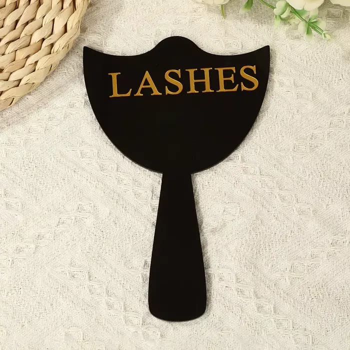 Miroir de poche pour technicien en cils, accessoire photo, effet 3D en acrylique, miroir de beauté p