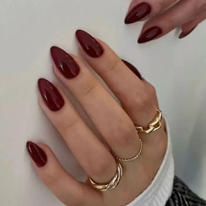 Faux ongles français en forme de tête d'amande pour femme, 24 pièces, couverture complète, à presser