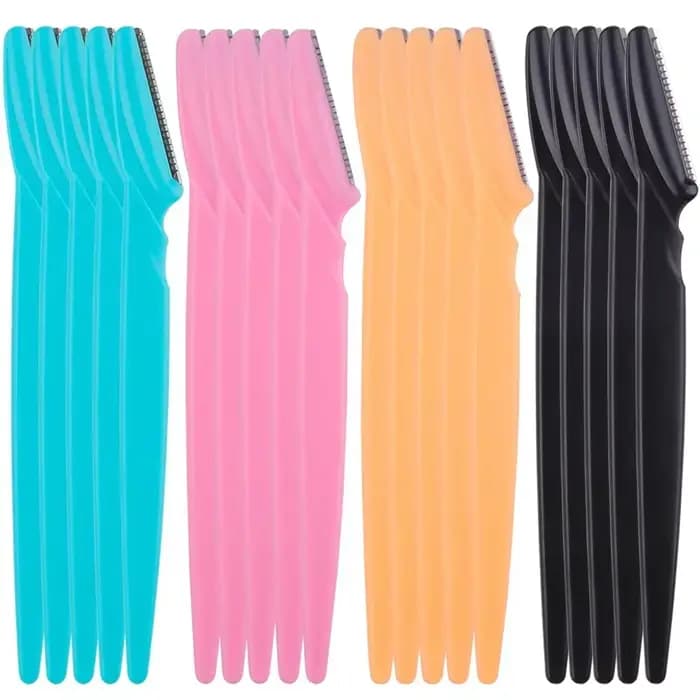 3/4/10 pièces rasoir de sourcils lame rasoir Portable visage rasoir yeux sourcils épilation coupe-ép