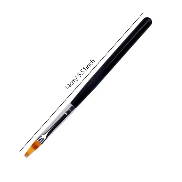 Pinceau pour nail art pour ongles dégradés, effet ombré, pinceaux de mélange pour peinture et dessin