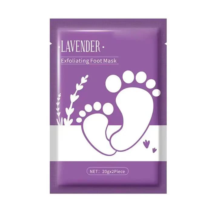 Masque exfoliant pour les pieds à la lavande, chaussettes exfoliantes pour les pieds, masque de pédi