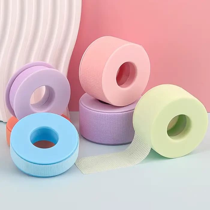 Bande de cils en Gel de Silicone Micropore Non tissé, 1 pièce, respirante, sensible, résistante sous