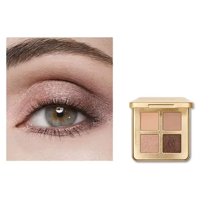 Palette de fards à paupières Hourglass 4 couleurs 4g - Hautement pigmentée, longue tenue, hypoallerg