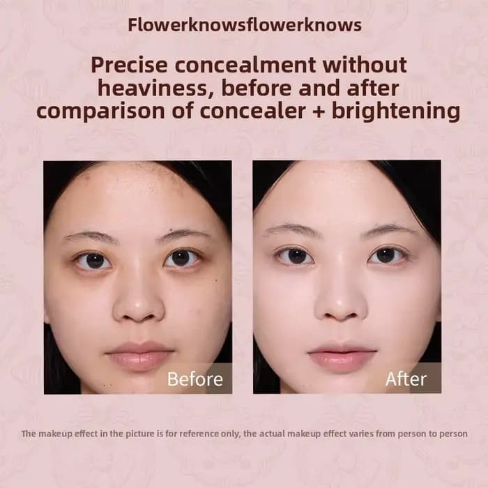 Flower Knows The Sweetie Bear Collection Palette anti-cernes 4 couleurs 6.4g crème éclaircissante ha