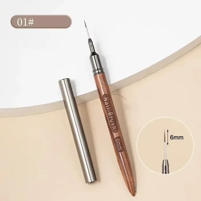 Pinceaux pour Nail Art, brosse pour revêtement pour détails fins, dessin fin, vernis Gel UV, peintur