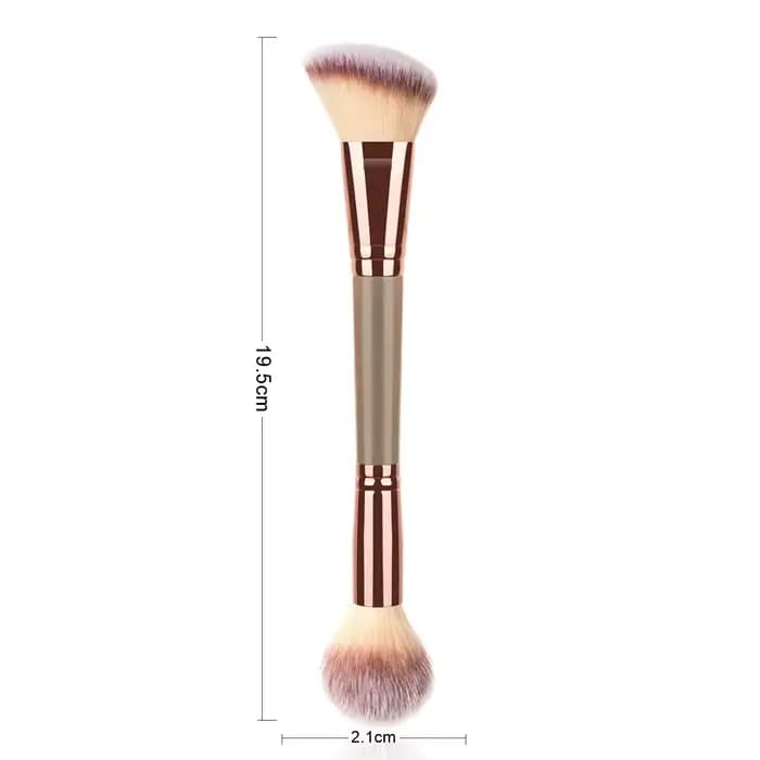 Outil de maquillage cosmétique professionnel, Double tête, ombre multifonctionnelle, reflets, Blush,