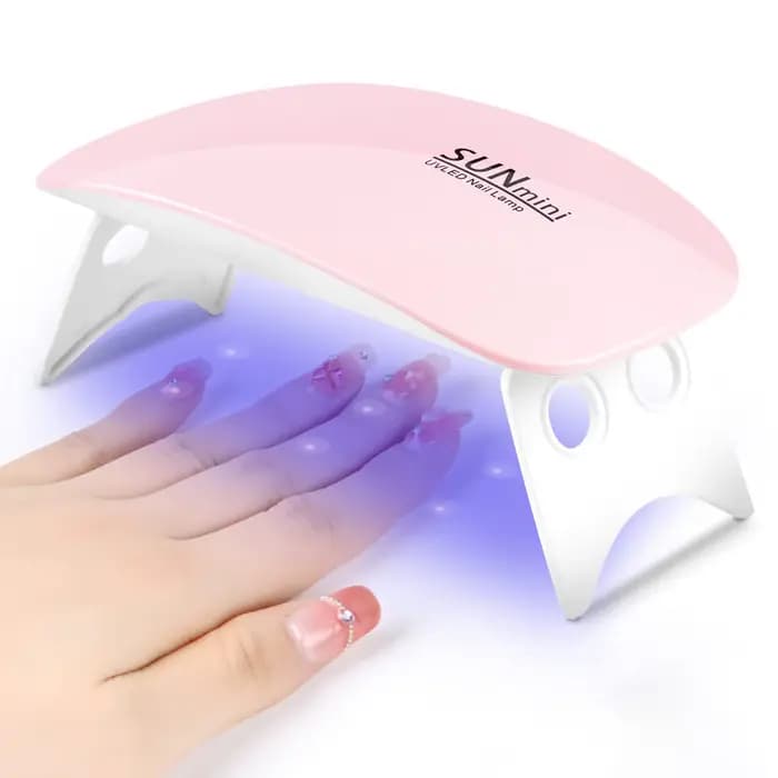 LINMANDA Mini lampe sèche-ongles 6W LED UV Portable sèche-ongles lampe à polymérisation lumière pour
