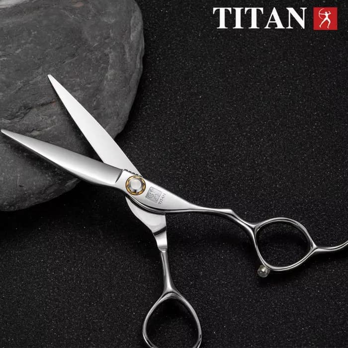 Titan – ciseaux amincissants pour coiffeur professionnel, pour outils de salon de coiffure, kit de c