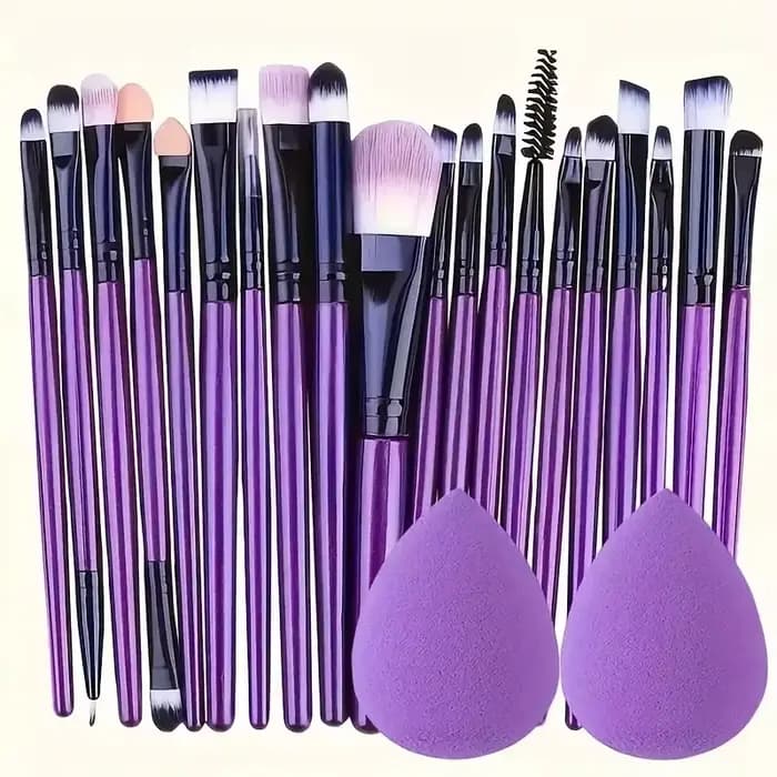 Ensemble de pinceaux de maquillage, 20 pièces, pour Eyeliner, mélange de pinceaux de maquillage pour
