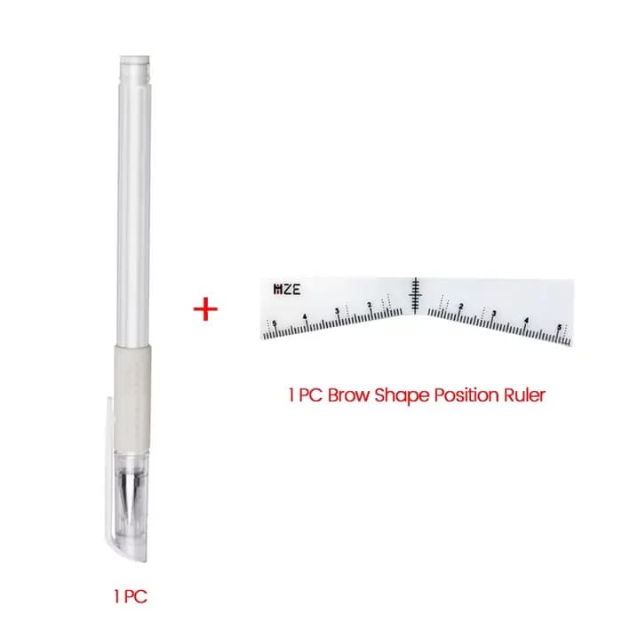 Outils de marquage de Position des sourcils, Kit de cartographie des formes des sourcils avec stylo 
