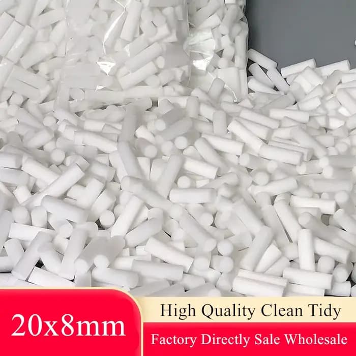 Éponge de taille régulière, 500 pièces, 20x8mm, haute qualité, propre et bien couragée, vente direct