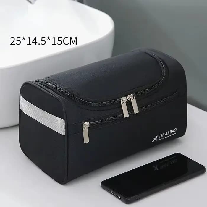 Trousse de toilette en cuir pour hommes et femmes, Kit Dopp, trousse de toilette suspendue pour homm