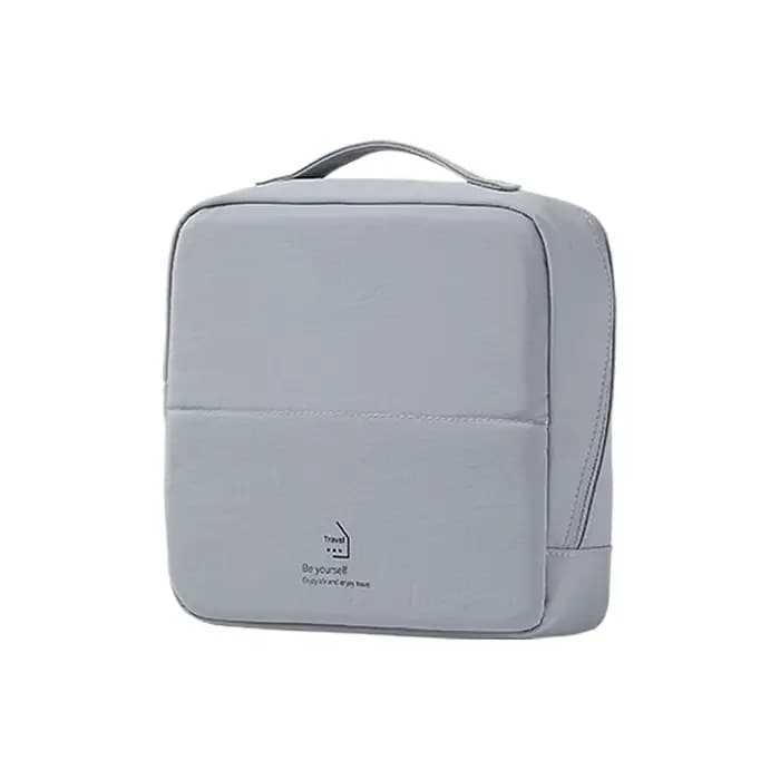 Trousse de Maquillage Verticale de Voyage, Grande Trousse de Toilette pour Voyages d'Affaires, Organ