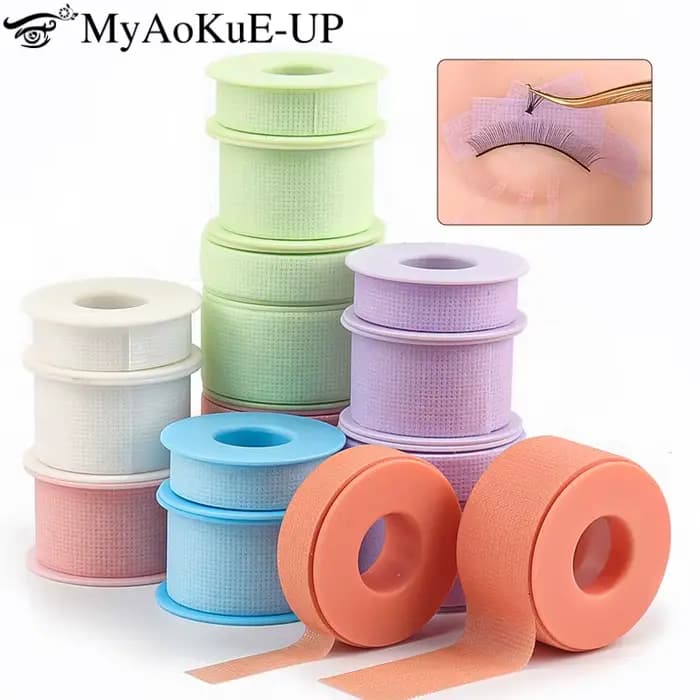 Bande de cils en Gel de Silicone Micropore Non tissé, 1 pièce, respirante, sensible, résistante sous