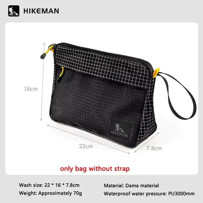 HIKEMAN trousse de toilette voyage cosmétique stockage organisateur pochette pour Camping randonnée 