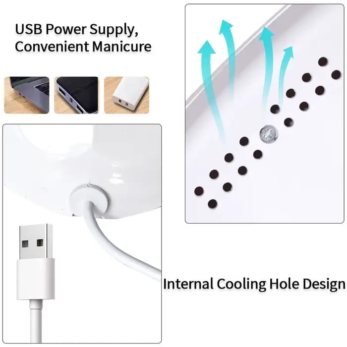LULAA 88W sèche-ongles lampe UV lumière pour ongles Protection des yeux lampe UV pour Gel ongles Gel