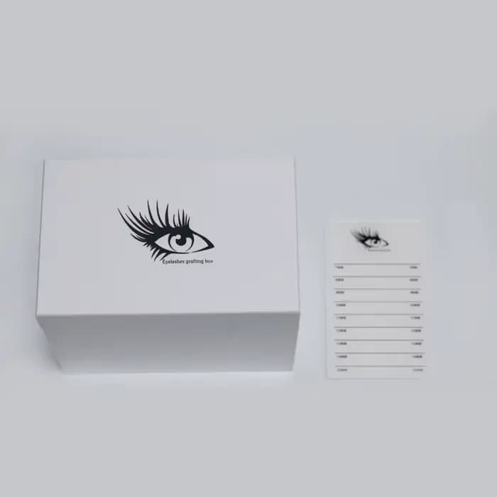 Salon de beauté 10 couches acrylique Extensions de cils boîte de rangement cils carrelage Palette bo
