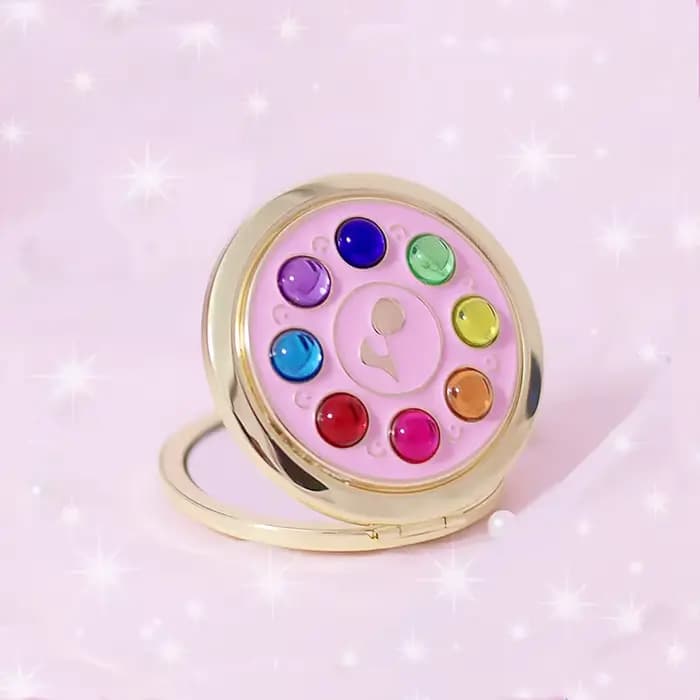 Doremi-Trousse de maquillage miroir, boîte à bijoux