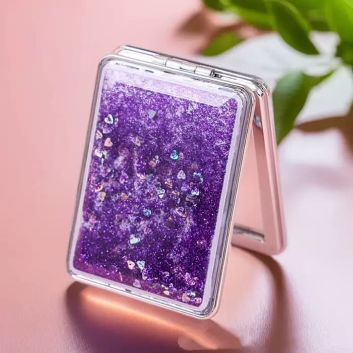 Miroir cosmétique double face chic