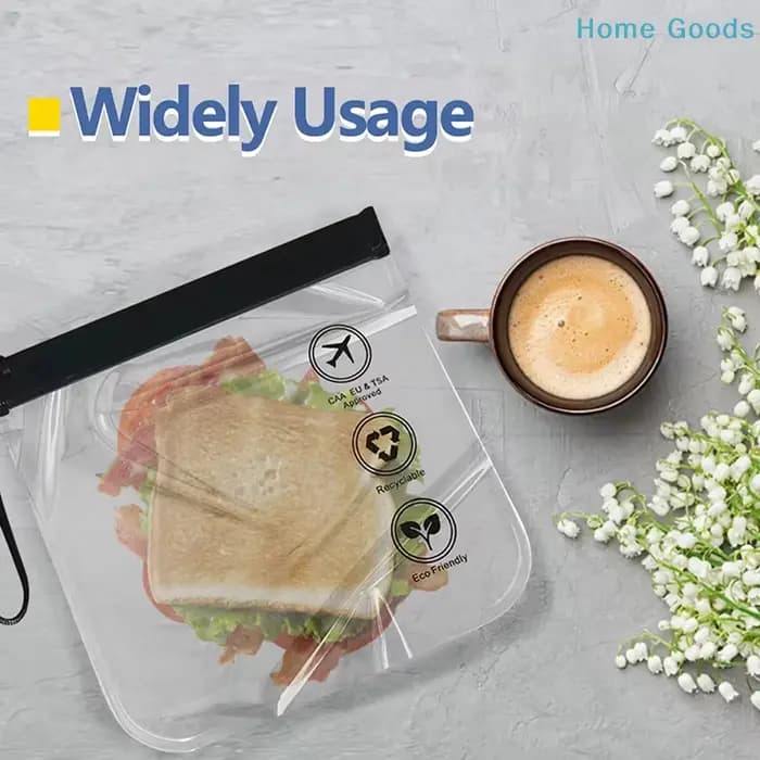Sac de toilette transparent pour voyage