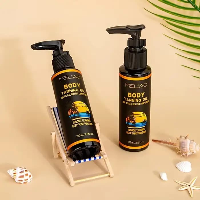 L'intensificateur de bronzage à l'huile