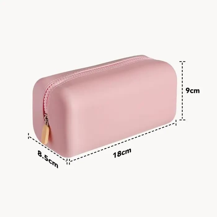 Sac de rangement pour cosmétiques en silicone de haute qualité