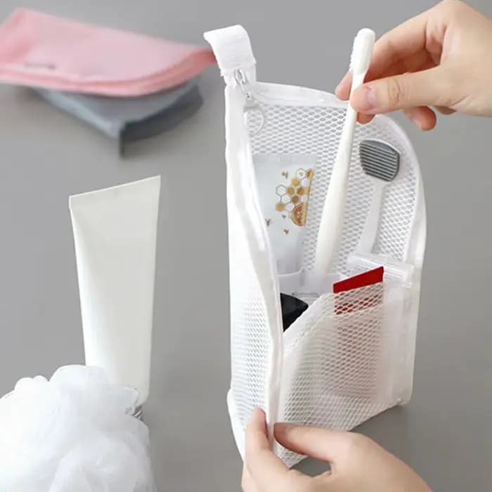 Trousse de Toilette de Voyage en Maille