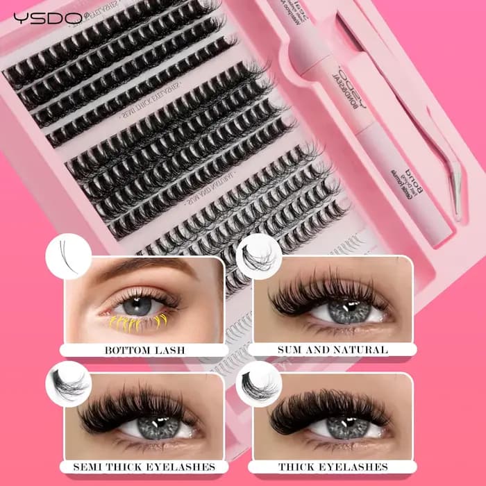 Kit d'extension de cils YSDO DIY