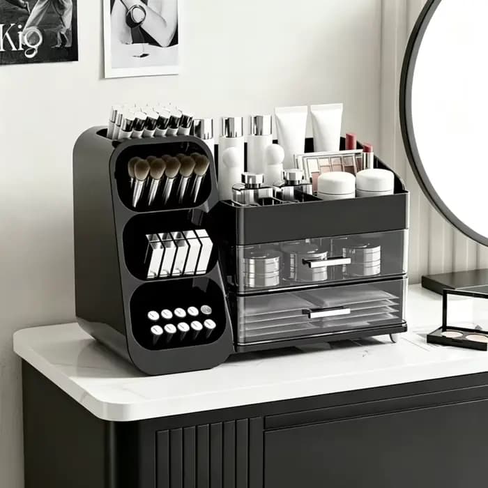 Boîte de rangement de cosmétiques