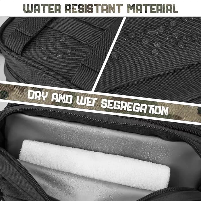 Trousse de toilette tactique pour hommes