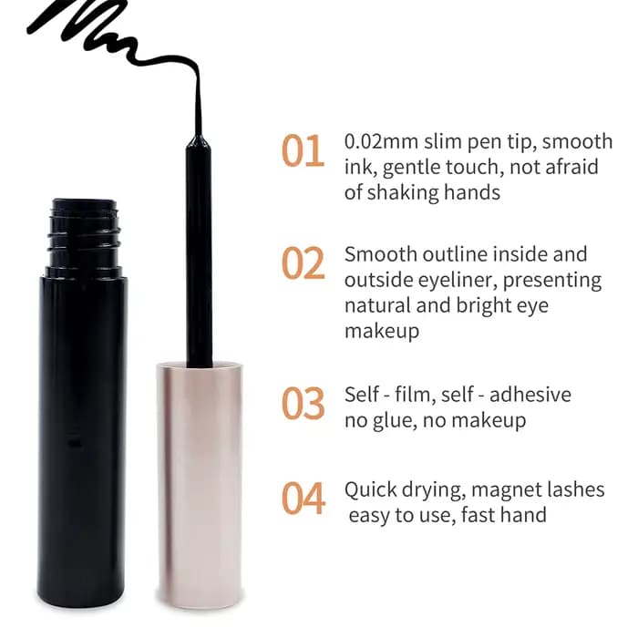 Faux-Cils Magnétiques Naturels Réutilisables