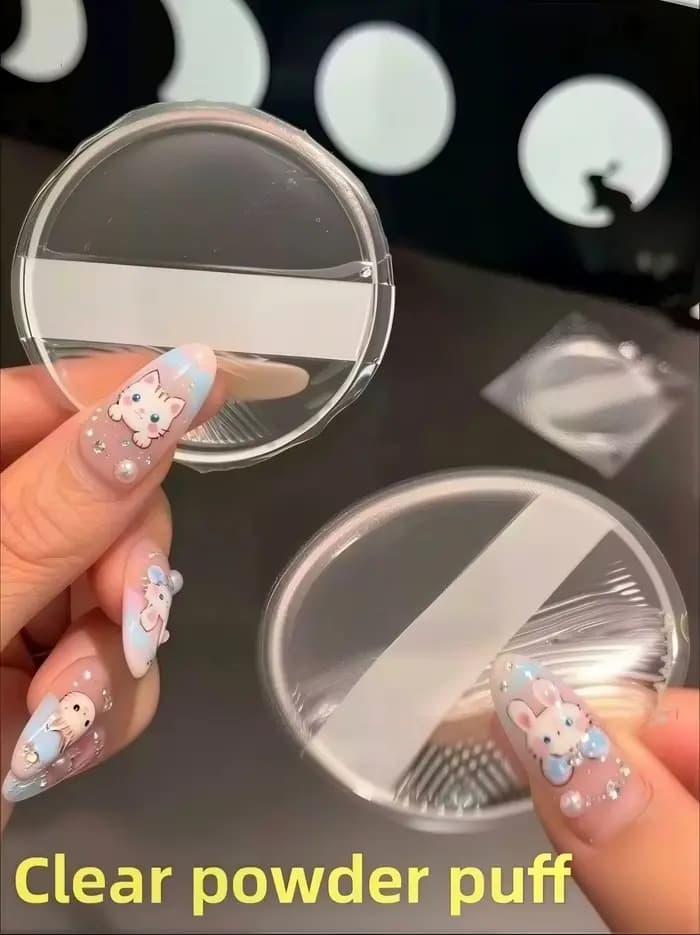 Éponge de maquillage en silicone