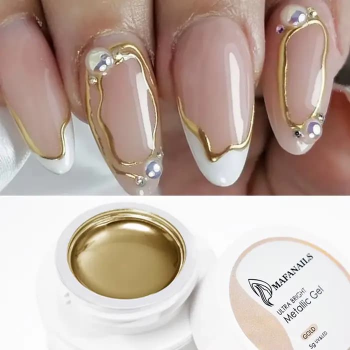 Vernis à ongles métallique miroir