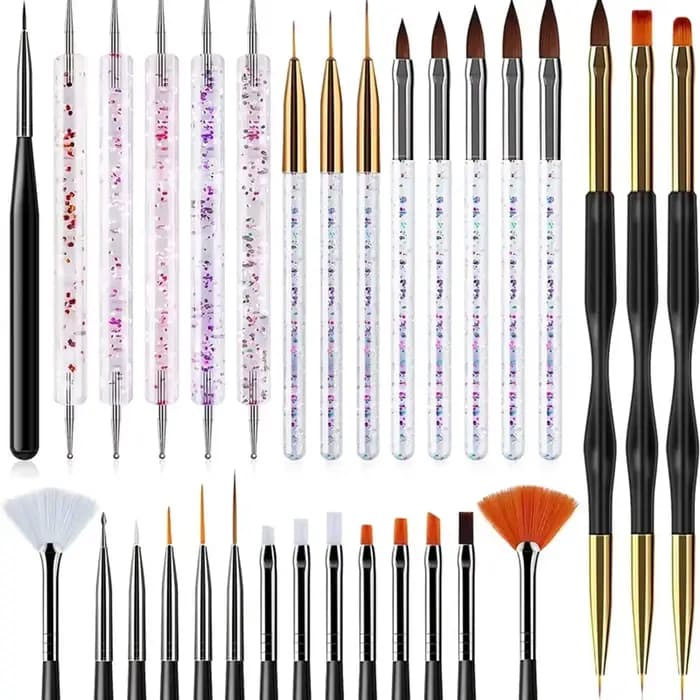 Kit de pinceaux pour nail art