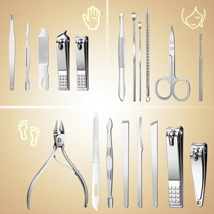 Kit de manucure 19 en 1