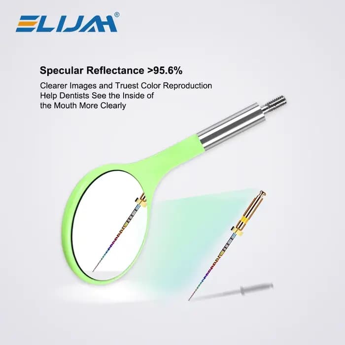 ELIJAH miroir dentaire UHD bouche HD 4 couleurs au choix