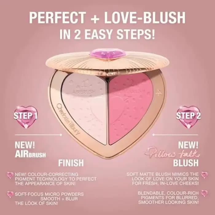 Charlotte Tilbury – blush 2 couleurs