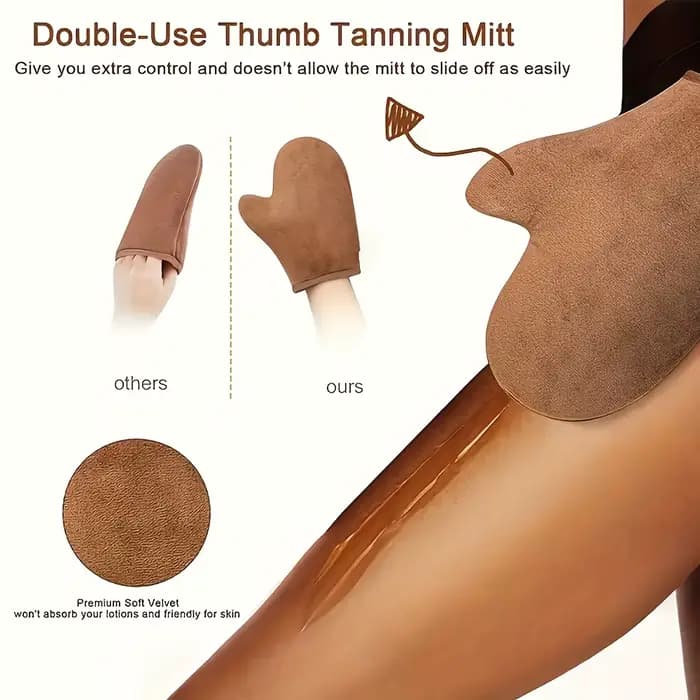 Kit d'auto-bronzage 3 pièces