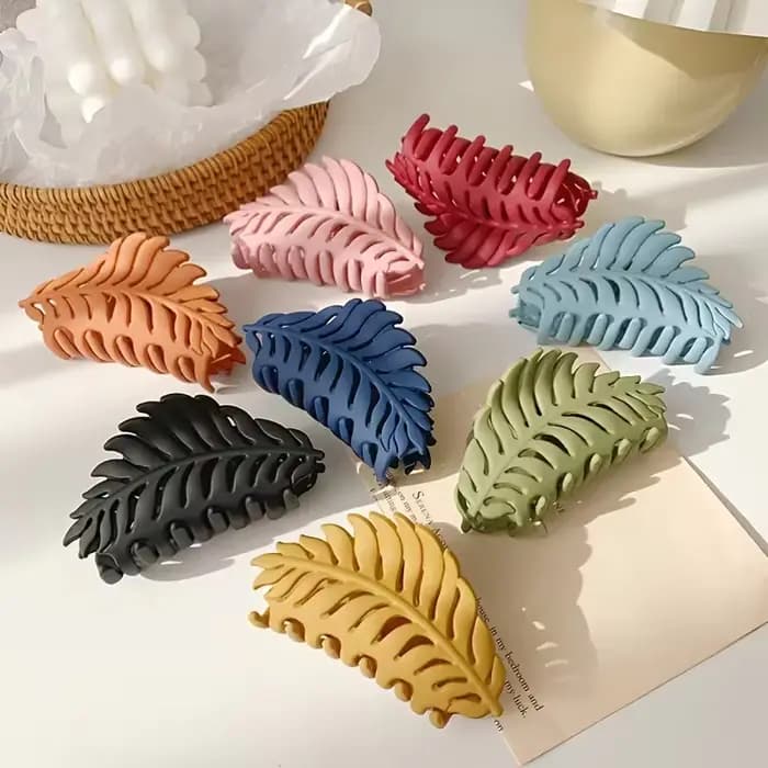 Épingle à cheveux de luxe, accessoire pour cheveux en forme de feuille, épingle à cheveux pour femme, épingle à cheveux en forme de griffe, idéale pour les festivals