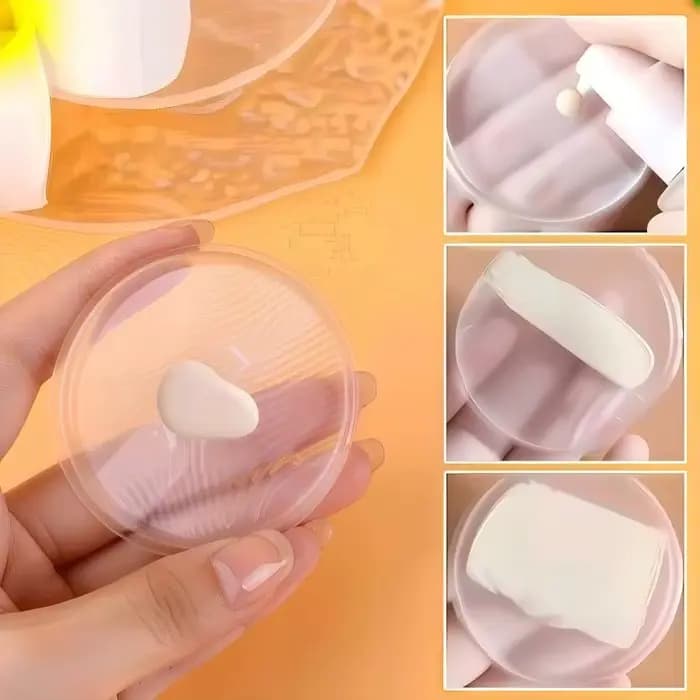 Éponge de maquillage en silicone