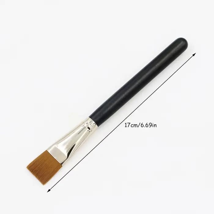 Brosse de fond de teint carrée plate