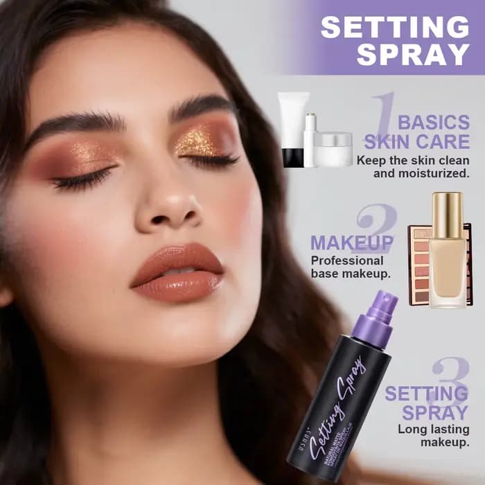 USHAS – Spray de maquillage imperméable