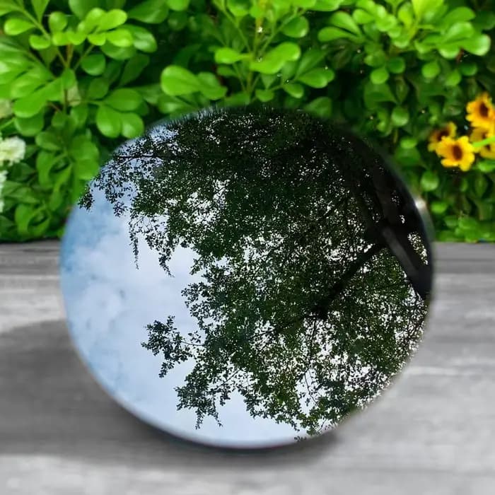 Miroir d’obsidienne noire