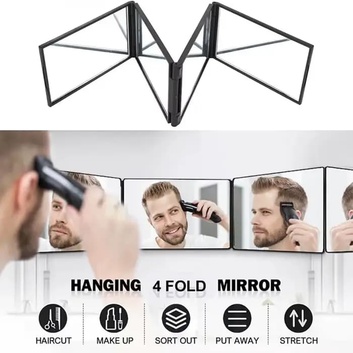 Miroir pliable multi-angles à 360 degrés