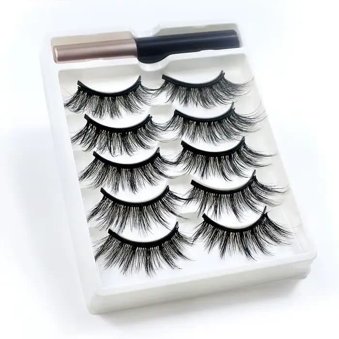 Faux-Cils Magnétiques Naturels Réutilisables