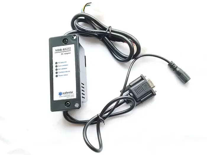 Adaptateur de périphérique série RS232 MDB-RS232 pour convertir les données du validateur de pièces MDB en RS232 pour ordinateur de kiosque