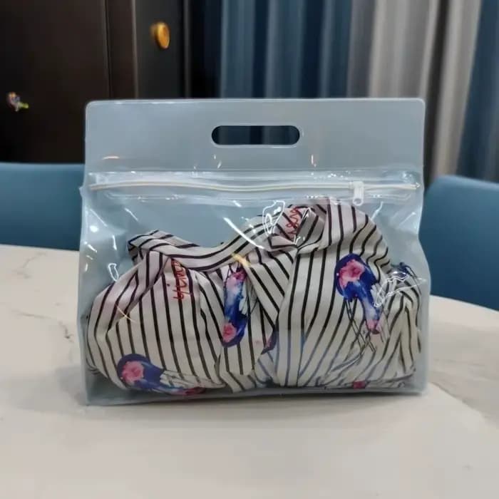Sac de voyage à fermeture éclair pour articles de toilette